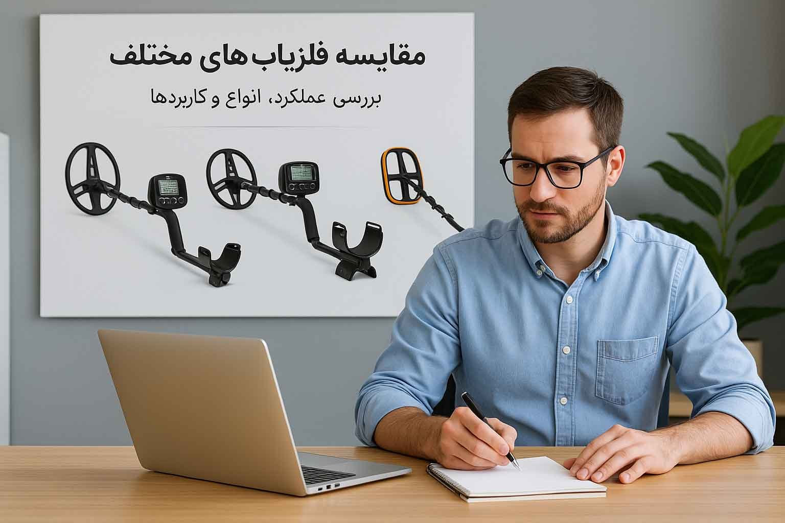 مقایسه فلزیاب های مختلف
